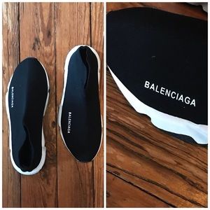 lNAUTHENTlC Balenciaga Sock Sneaker